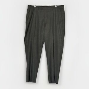 Bertolini B66051 Gray Wool Silk Blend Dress Pants Mens 41x30‎ Tailored